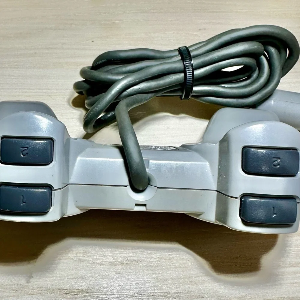 Sony PlayStation PS1 Controller SCPH 1080 Original OEM Gray UNTESTED